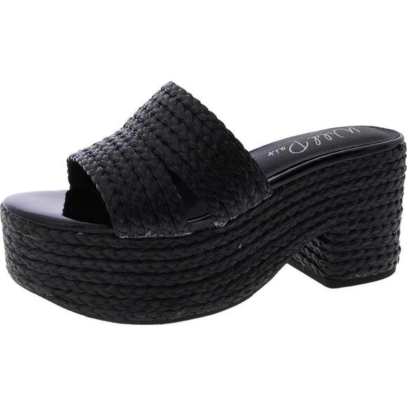 Wild Pair Womens Niftyy Heeled Slip-On Espadrilles Size 11 NWB - Picture 2 of 11